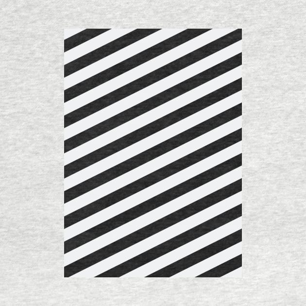 Newcastle United Black and White Angled Stripes by Culture-Factory